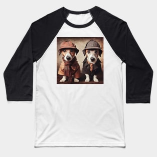 Detective Jack Russells Baseball T-Shirt